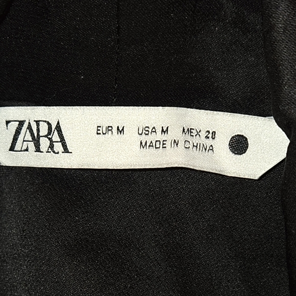 Zara Black Sequin Blazer - Picture 10 of 12